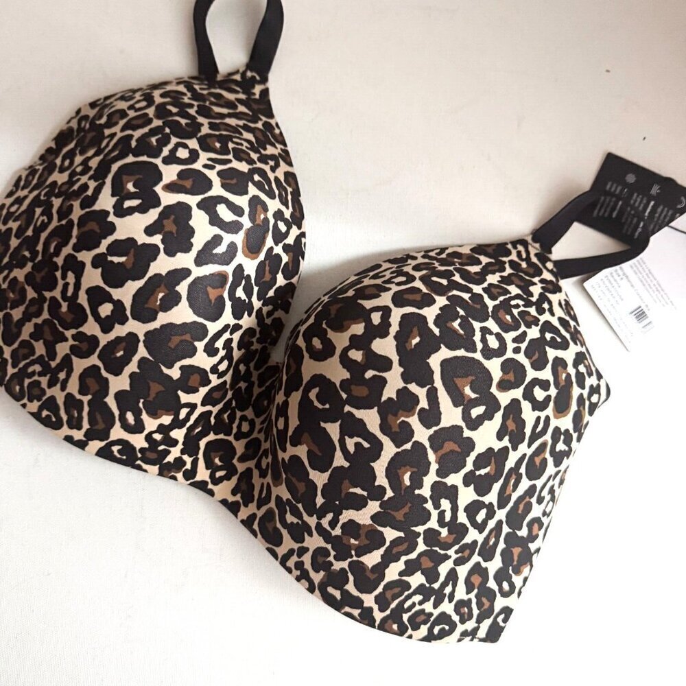 KNIX Animal Print Wingwoman Contour Bra 8